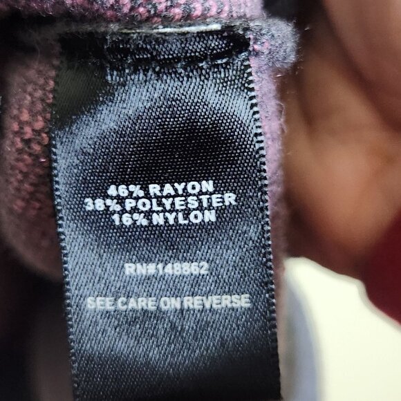 Torrid Breast Cancer Awareness Jaquard Raglan Hoodie Sweater Size 1X - Picture 14 of 14